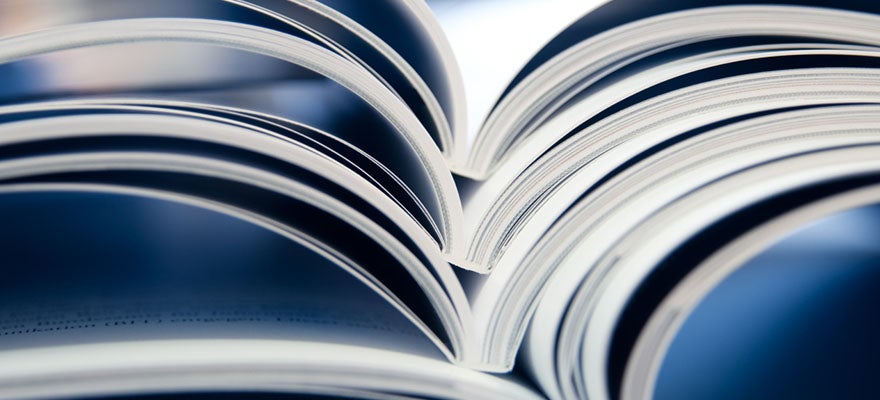 Books and Magazines in a pile