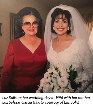 Luz Salazar Garcia and Luz Solis