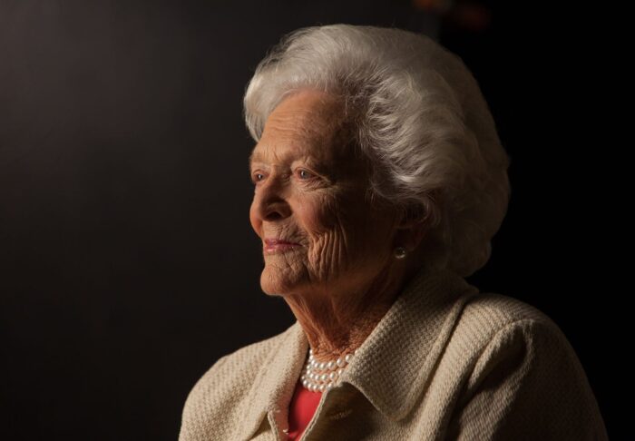 Former First Lady Barbara Bush