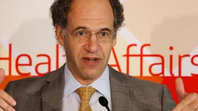 Alan Weil speaks at Health Affairs California Edition briefing in Sacramento