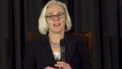 ennifer Kent, Director of the California Department of Health Care Services, speaks at CHCF's Medi-Cal Explained briefing, February 25,2019.