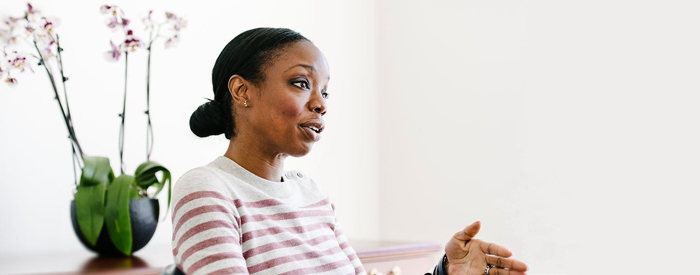 Dr. Nadine Burke Harris, California's first surgeon general, in her San Francisco office. Photo: Michael Short