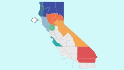 Interactive map of quality trends in Medi-Cal managed care