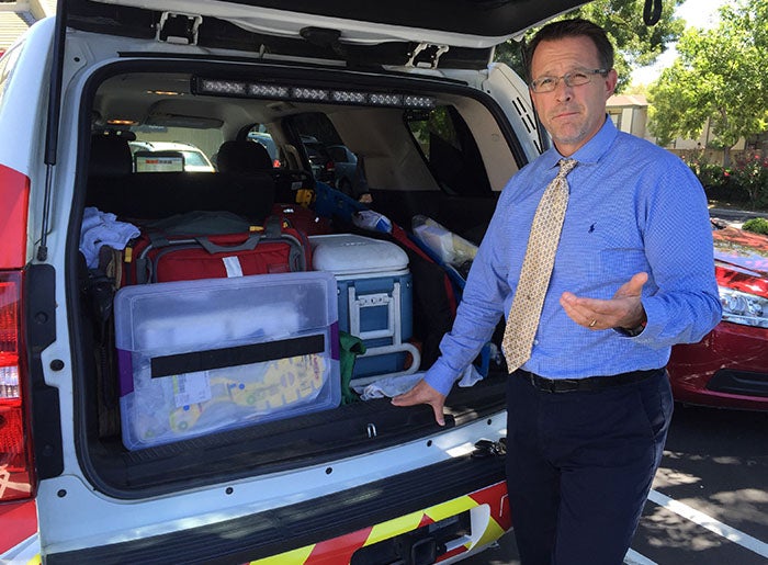 Kevin Mackey, medical director of Sanislaus County community paramedicine program