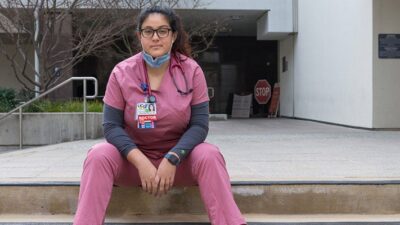 Dr. Paloma Marin-Nevarez, emergency medicine resident at Community Regional Medical Center, Fresno, California.