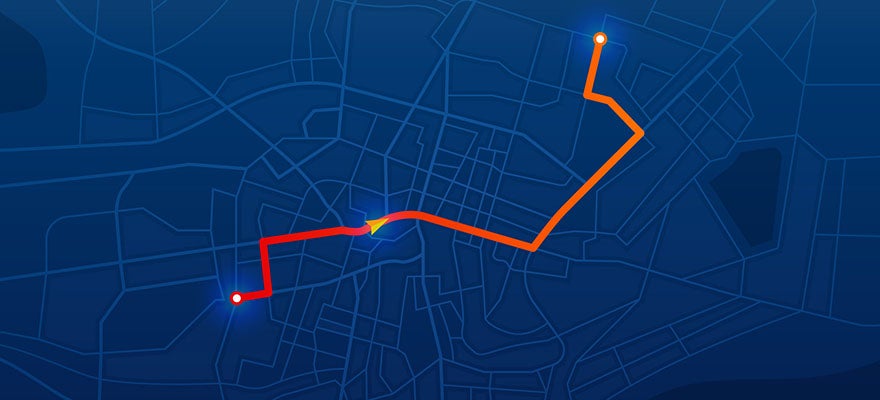 Digital road map