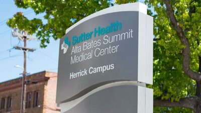 Sign for Sutter Health Alta Bates Summit Medical Center