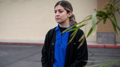 Brittannie Gulley is a cashier at Stater Bros. Market