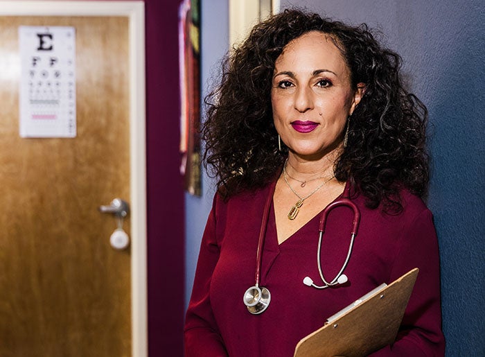 Dr. Noha Aboelata, CEO of Roots Clinic in Oakland