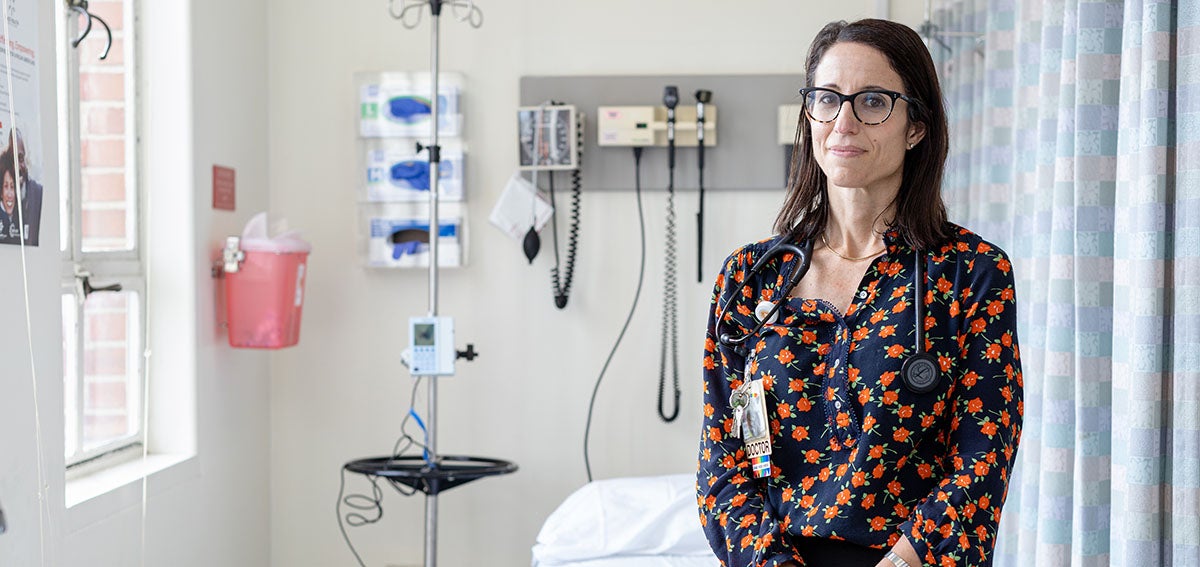 Dr. Soraya Azari at Zuckerberg San Francisco General Hospital.