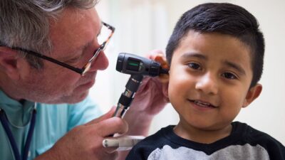 Little Boy Ear Exam