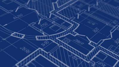 blueprint of a building